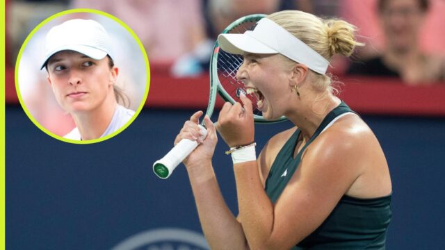Clara Tauson Clinches WTA Hodnotenie Milestone „Unreal“ IgA Swiak Canada otvorene pláva

