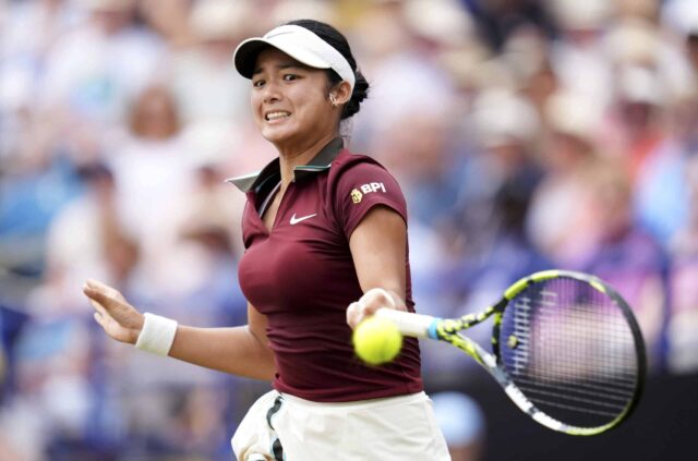 Alex Eala ju v nedeľu (Manila Time) v Dánsku (Manila Time) v Dánsku v Dánsku (Manila Time) v Queens v New Yorku v Queens v New Yorku stala debutom v Dánsku v Dánsku.