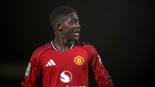 Čo si pomyslia sledovatelia Guy Utd o obrazovke Display Cobbie Mainoo v hrnčeku Carabao Beat pre Grimsby 

