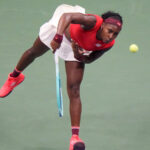 Na obrázku: Coco Gauff a Gavin Macmillan