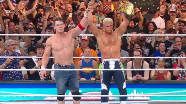 Cody Rhodes píše 17. majstrovstvá Johna Cena WWE, ktorý vládne s pozdravom v koze

