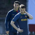 Cristiano Ronaldo bránil „obrovskú nespravodlivosť“ za neprítomnosť pohrebu Diogo Jota - pretože portugalský šéf FA tvrdí, že je „úzko prepojený“ počas výrokov pocty.