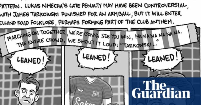 David Squires počas otváracieho víkendu Premier League



