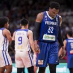Justin Brownlee od Gilas Pilipinas počas hry proti čínskym Taipei v Fiba Ázijskom pohári v roku 2025.