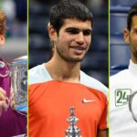 Djokovic, Sinner a Alcaraz v top 8, Djokovic č. 1 a 2.