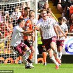Stuart Findlay zaznamenal dva titulky, aby dali dramatické 3-2 výhry proti Dundee United
