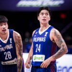 Dwight Ramos od Gilas Pilipinas počas hry proti Austrálii v Fiba Asia Cup 2025.