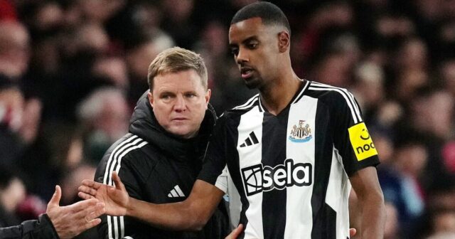Eddie Howe prepúšťa správu Alexandra Isakovi po prevode Newcastle | Futbal | Športová aktivita 

