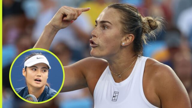 Emma Raducanu, Epic Cincinnati obete a rana Aryna Sabalenka

