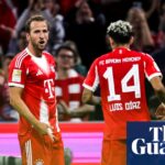 Európsky futbal: Harry Kane Strikes Hat-Trick a Luis Díaz OF TARK ako Bayern WHIP LIPZIG | Európsky klub Futbal