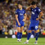 James Tarkowski bol na vine za Leedsov trest počas víťazstva hostiteľa 1-0 proti Evertonu