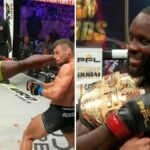 Fabian Edwards vyhrá hmotnostnú triedu 185 libier pomocou začarovaného knockoutu