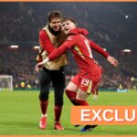Federico Chiesa v akcii pre Liverpool proti Brightonu