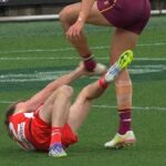 Prípad sa vyskytol počas zápasu medzi Brisbane Lions a Sydney Swans v sobotu v Gabbe