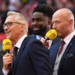 Gary Lineker a Alan Shearer vydávajú premiéru titulu Premier League od Răsuner Arsenal