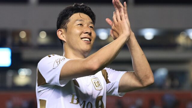 Okrem 3xl je Son's Jersey v súčasnosti vypredaný na všetkých veľkostiach webovej stránky LAFC