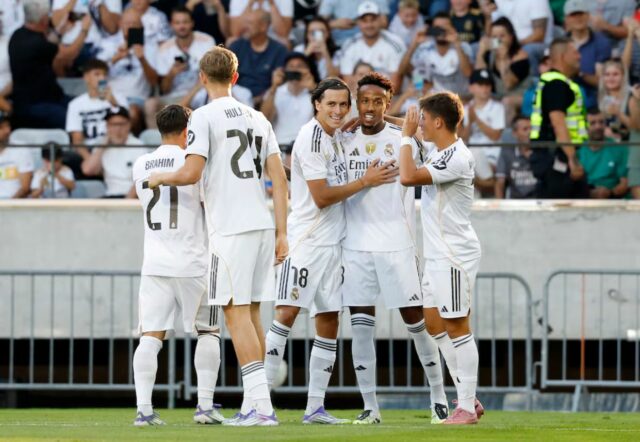 Hviezda Real Madrid reaguje na debutový pohľad na víťazstvo pred sezónou

