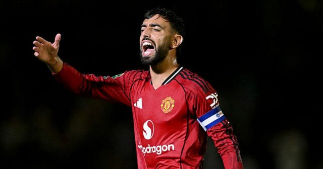 Informácie o prenose Guy Utd: Bruno Fernandes tímový kolega zamýšľaný na zmiernenie stresu pre Ruben Amorim 

