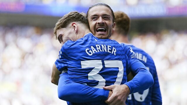Jack Grealish Stats in Everton vs Brighton (z fotmob.com)