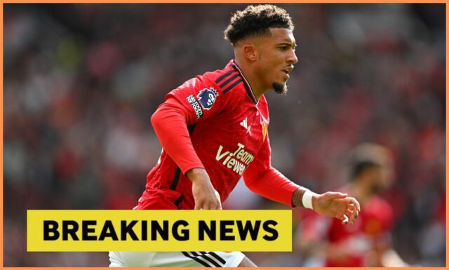 Jadon Sancho, muž United, ľavý krídelník, odmietol prevod na AS Rómov



