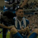 James Milner predviedol v nedeľu oslavu videohier Diogo Jota po svojom cieli