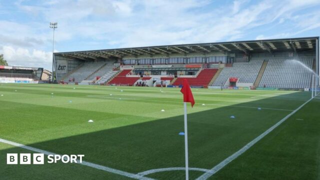 Morecambe's Mazuma Stadium home