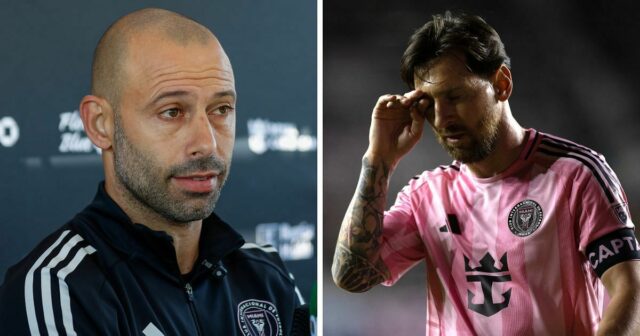 Javier Mascherano poskytuje aktualizáciu fitness od Lionel Messiho pred haváriou pohára v Miami League proti Pumasu

