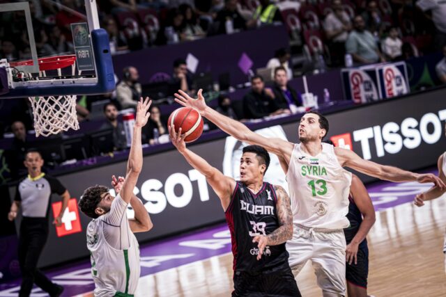 Jericho Cruz Guam Fiba Asia Cup 2025