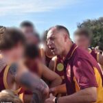 John Baggetta (na obrázku) čelí novej hrozbe pre jeho pracovný život po tom, čo bol sekerou z jeho koučovacej práce nad jeho odporným komentárom o Tammy Hembrow