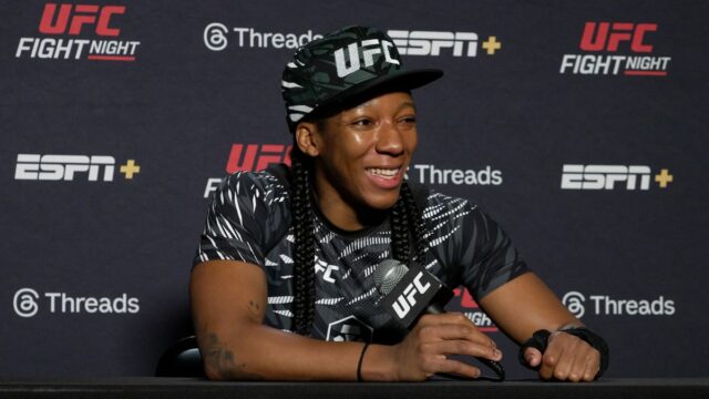 Joselyne Edwards volá Irene Aldana po UFC na ESPN 72

