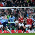 Declan Rice oslavovala pred Stretford