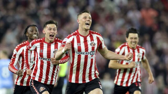 Kedy Sunderland naposledy hral v Premier League?

