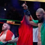 Khamzat Chimaev a Carlos Prates sú šokovaní na UFC 319