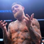 Kniha Jake Paul a Geronta Davies 14. novembra, boxerský zápas v Atlante