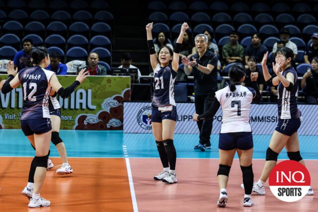 Kobe Shinwa zabraňuje finále tímov All-PH pre PVL Invitational Title