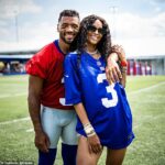 Ciara, vydatá za štvrťročného hráča Russell Wilson, bola uverejnená v Kylie Kelce v podcaste