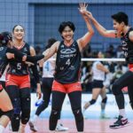 Jasmine Nabor (č. 4) vedie oslavu Chery Tiggo. —PVL obrázky
