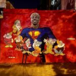 Nástenná maľba barcelonskej hviezdy Lamine Yamal bola vandydalizovaná, odkaz na trpaslíkov