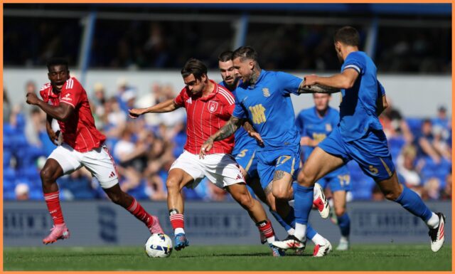 Jota Silva v akcii pre Nottinghamský les