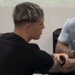 Alejandro Garnacho se fait tatouer