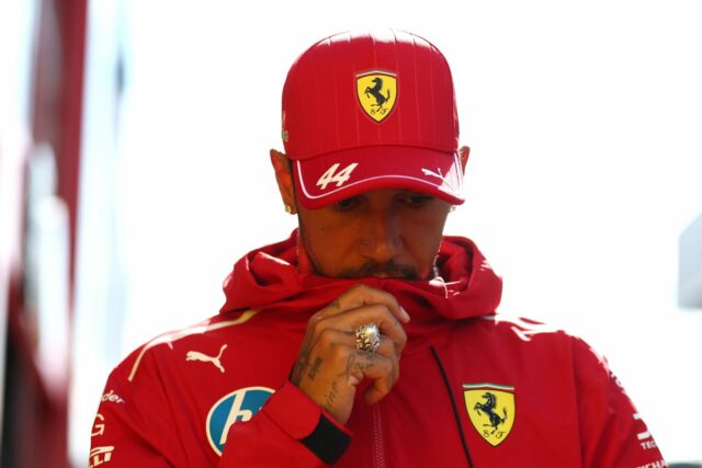 Ferrari's Lewis Hamilton na Grand Prix Holandského závodného víkendu 2025 F1 - Zdroj: Getty