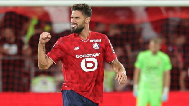 Ligue 1 2025-26: Expert Olivier Giroud Ratings v odpočtovej dobe na pomoc Lille porážke Monaka 

