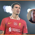Darwin Núñez v akcii pre Liverpool v pre -season priateľskej