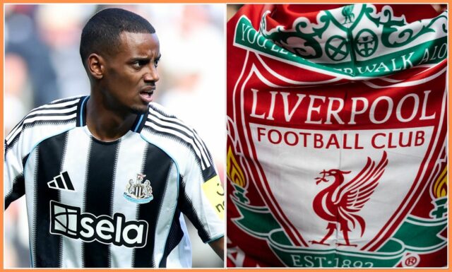 Alexander Isak z Newcastle United