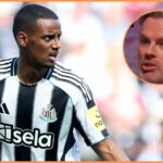 Alexander Isak a Hugo Ekitike