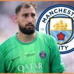 Gianluigi Donnarumma Celebas počas víťazstva PSG nad Arsenalom