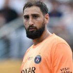East Rutherford, New Jersey-13. Júl: Gianluigi Donnarumma z Paríža Saint-Germain sa pozerá na Majstrovstvá sveta FIFA Club 2025 Posledný zápas medzi Chelsea FC a Paris Saint-Germain na štadióne Metlife 13. júla 2025 vo East Rutherford v New Jersey. (Fotografie podľa obrázkových fotografií Agentúra/Getty Images)
