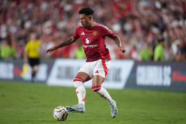 Man United Extreme Jadon Sancho hľadajú turecké obri Besiktas

