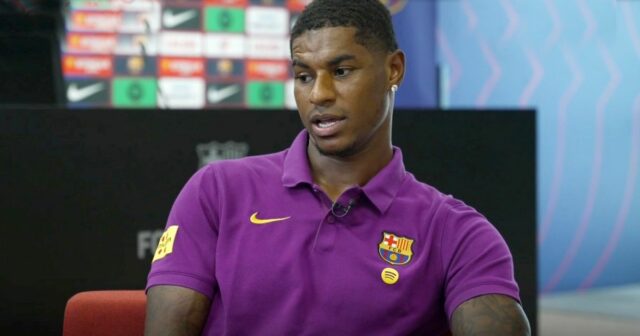 Marcus Rashford má novú prezývku po presťahovaní sa z Man Utd do Barcelony



