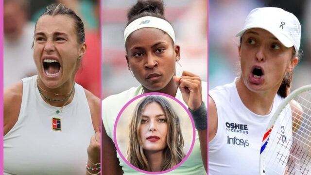 Maria Sharapova predpovedá Spojené štáty americké otvára šampionáty a zanedbávajú Iga Swiak a Aryna Sabalenka 

